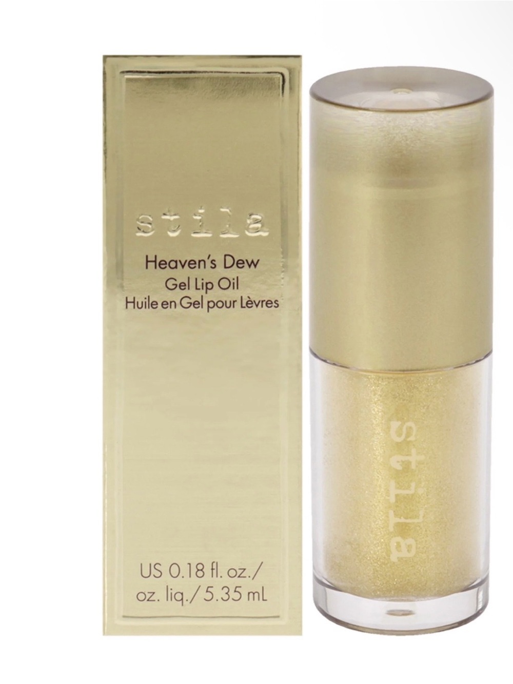 $24 MSRP Stila Heaven's Dew Gel Lip Oil In “Stardust” New In Box